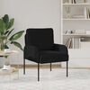 vidaXL Canap&eacute;s avec coussin 55cm Noir Contreplaqu&eacute;