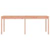 vidaXL Table de jardin 203,5x100x76 cm bois massif de douglas
