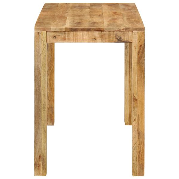 vidaXL Table à dîner 110x55x76 cm Bois de manguier massif