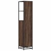vidaXL Armoire de salle de bain ch&ecirc;ne marron 35x37,5x166 cm