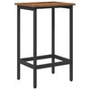 vidaXL Tabouret de bar Bois ancien 40 x 32 x 64 cm Bois d'ing&eacute;nierie