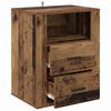 vidaXL Cabinet de chevet Bois ancien 35 x 50 x 60 cm Bois d'ing&eacute;nierie