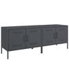 vidaXL Meubles TV 2 pcs anthracite 68x39x50,5 cm acier