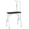 vidaXL Table de Toilettage Ajustable pour Chiens Chats 1 Potence