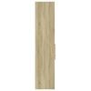 vidaXL Buffet haut ch&ecirc;ne sonoma 30x42,5x185 cm bois d'ing&eacute;nierie