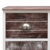 vidaXL Buffet avec 10 tiroirs Marron 113x30x79 cm Bois