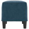 vidaXL Banc Bleu 70x35x41 cm Velours