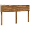 vidaXL T&ecirc;te de lit en bois brut ROSTOCK Naturel 135 cm