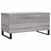 vidaXL Table basse Sonoma gris 90x44,5x45 cm Bois d'ing&eacute;nierie