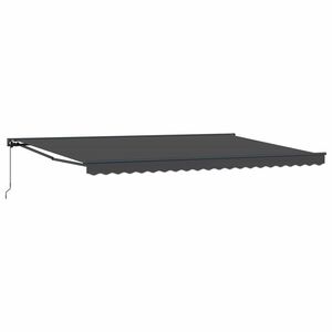 vidaXL Cadre d'auvent Anthracite 500 &times; 300 cm