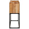vidaXL Table console 120x30x75 cm Bois d'acacia massif