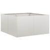vidaXL Jardini&egrave;re 80x80x40 cm acier inoxydable