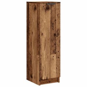 vidaXL Armoire &agrave; chaussures vieux bois 29,5x35x100,5cm bois ing&eacute;nierie