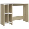 vidaXL Bureau d'ordinateur portable 102,5x35x75 cm Agglom&eacute;r&eacute;
