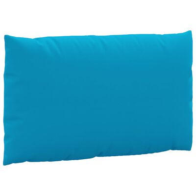 vidaXL Coussins de palette 2 pcs bleu clair tissu oxford
