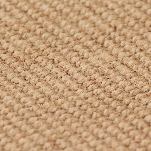 vidaXL Tapis en jute avec support en latex 140x200 cm Naturel