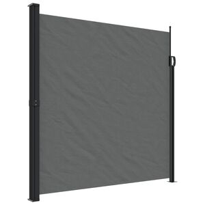vidaXL Store lat&eacute;ral r&eacute;tractable Anthracite 200 x 300 cm