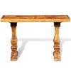 vidaXL Table console Bois de r&eacute;cup&eacute;ration massif