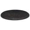 vidaXL Dessus de table Noir &Oslash;40x2,5 cm Marbre