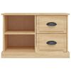 vidaXL Meuble TV chêne sonoma 73x35,5x47,5 cm bois d'ingénierie