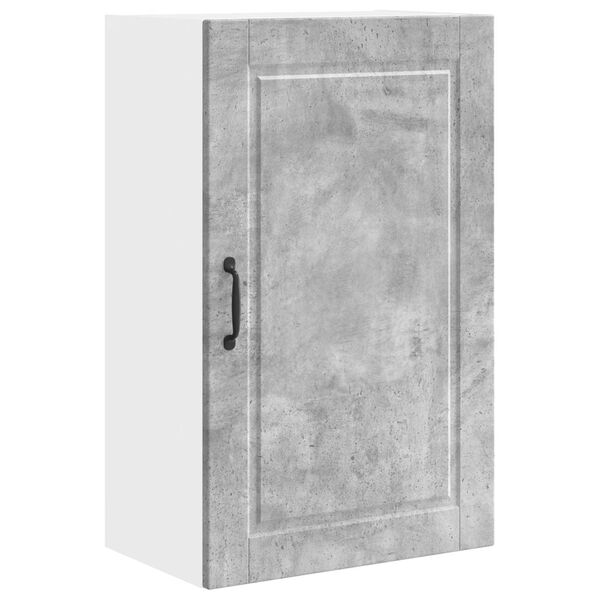 vidaXL Armoire de cuisine Gris b&eacute;ton 50 x 31 x 80 cm Bois d'ing&eacute;nierie