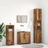 vidaXL Ensemble de meubles salle de bain 4 pcs bois d'ing&eacute;nierie