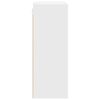 vidaXL Armoire suspendue Blanc 40 x 29,5 x 80 cm Bois d'ing&eacute;nierie