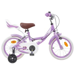 vidaXL V&eacute;lo pour Enfants 16 Pouces pour 4-6 ans Pourpre