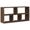 vidaXL Étagère murale chêne marron 100x25x50 cm bois d'ingénierie