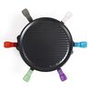 Livoo Gril &agrave; raclette 6 personnes 800 W Noir