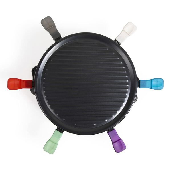 Livoo Gril &agrave; raclette 6 personnes 800 W Noir