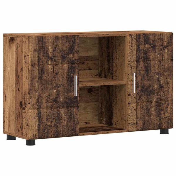 vidaXL Buffet avec &eacute;tag&egrave;re FLORIN Bois ancien 88,5 x 30,5 x 55,5 cm