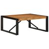 vidaXL Table basse 80x80x35 cm bois massif acacia