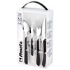 Amefa Set de coutellerie 24 pcs Eclat Noir