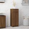 vidaXL Armoire de bain Ch&ecirc;ne marron 32x34x90 cm Bois d'ing&eacute;nierie