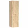 vidaXL Meubles TV 2 pcs Ch&ecirc;ne sonoma 30,5x30x110 cm Bois d&rsquo;ing&eacute;nierie