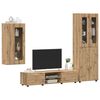vidaXL Ensemble meuble TV FLORIN Ch&ecirc;ne artisanal Bois d'ing&eacute;nierie