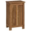 vidaXL Panier &agrave; Linge Naturel 35 x 25 x 60 cm Bois de teck massif