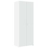 vidaXL Buffet haut blanc 70x42,5x185 cm bois d'ing&eacute;nierie