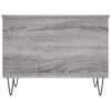 vidaXL Table basse Sonoma gris 60x44,5x45 cm Bois d'ingénierie