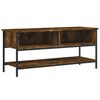 vidaXL Meuble TV ch&ecirc;ne fum&eacute; 100x35x45 cm bois d'ing&eacute;nierie
