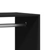 vidaXL Garde-robe noir 77x48x102 cm bois d'ing&eacute;nierie