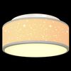 vidaXL Lampe de plafond Gris 30 x 13,5 cm tissu