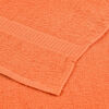 vidaXL Essuie-mains 4 pcs orange 50x100 cm 360 g/m&sup2; 100% coton