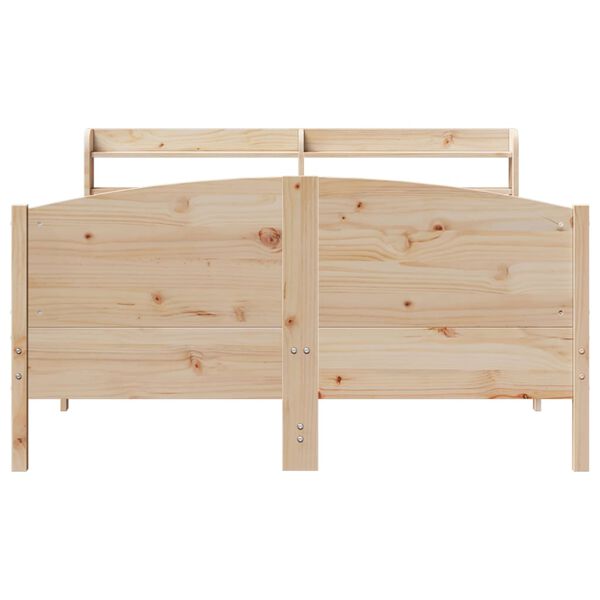 vidaXL Cadre de lit sans matelas 150x200 cm bois de pin massif