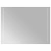 vidaXL Miroir de salle de bain &agrave; LED 80x60 cm