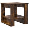 vidaXL Table basse Ch&ecirc;ne fum&eacute; 51 x 50 x 50 cm Bois d'ing&eacute;nierie