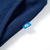Pantalons pour enfants avec cordon de serrage bleu marine 104