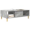 vidaXL Table basse Gris béton 103,5 x 60 x 35 cm Bois d'ingénierie