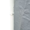 vidaXL Tissu de tente sans cadre Gris 10 x 5 m PE